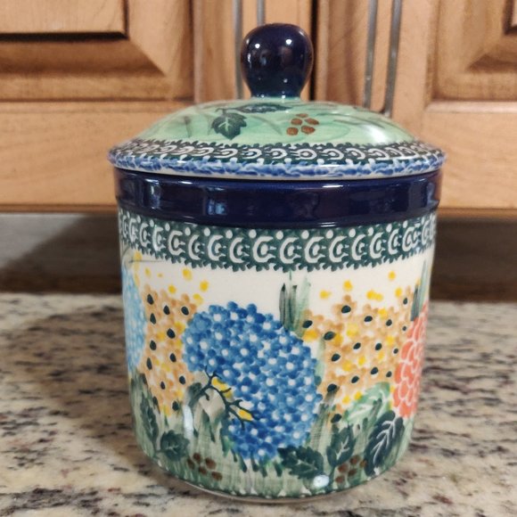 Spring Garden UNIKAT 5" Jar With Lid - Picture 5 of 10